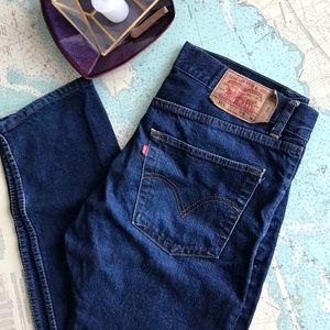 Levi's 501 Dark Wash 31 / 34